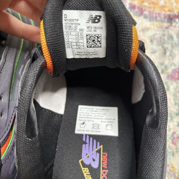 New Balance 1000 Reflective Black Sneakers - Picture 5 of 10